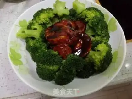 Make Pelican apricot with broccoli step 5