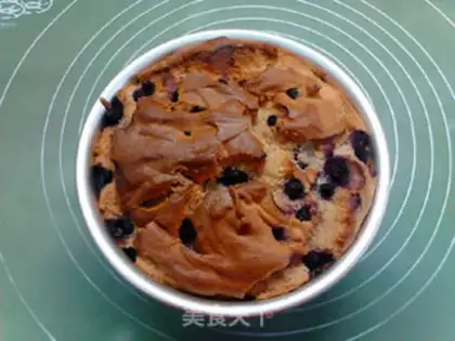 Make Double blueberry chili cake step 17
