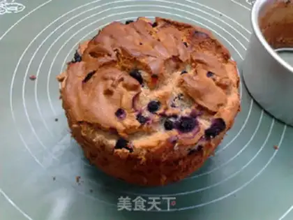 Make Double blueberry chili cake step 18