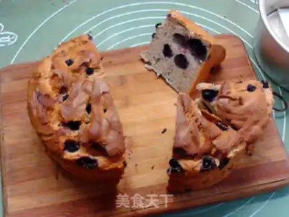 Make Double blueberry chili cake step 19