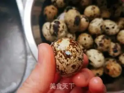 Make Quail eggs step 2