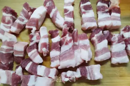 Make Secret red meat step 1