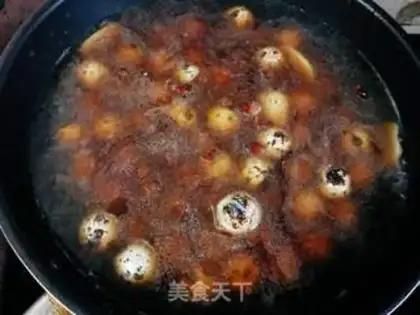 Make Quail eggs step 4