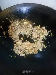 Make Powdering mushroom pork step 3