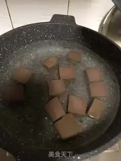 Make Duck tofu step 1