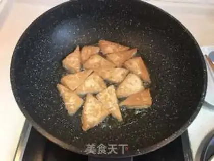 Make Thai sweet spicy tofu step 3