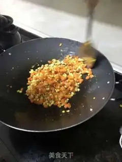 Make Carrot corn for cashew nuts step 3