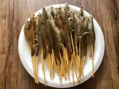 Make Shrimp string step 4