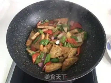 Make Thai sweet spicy tofu step 7