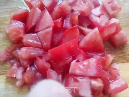 Make Tomato egg noodles step 0