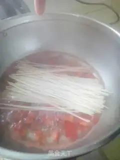 Make Tomato egg noodles step 3