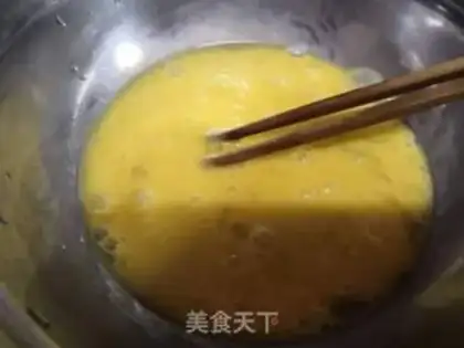 Make Egg black sesame cookies step 1