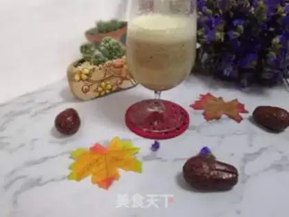 Make Bean mashed red-tree beauty juice step 7