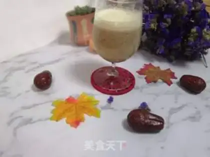 Make Bean mashed red-tree beauty juice step 8