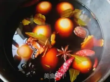 Make Tea eggs step 9
