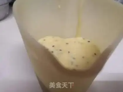 Make Egg black sesame cookies step 5