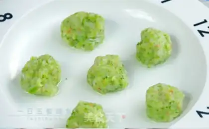 Make Emerald shrimp balls step 4
