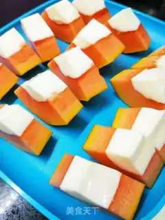 Make Cucumber milk freeze step 1