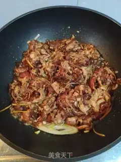 Make The lamb noodles step 3