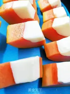 Make Cucumber milk freeze step 2