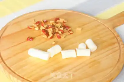 Make Chicken cake step 1