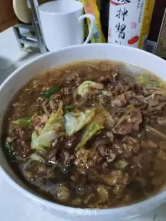 Make The lamb noodles step 7