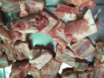 Make Bean evaporated ribs step 0