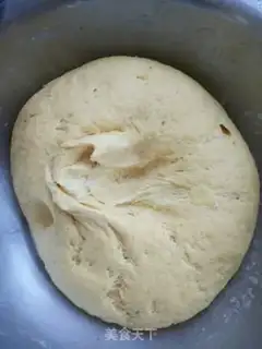 Make Pumpkin with red bean buns step 10