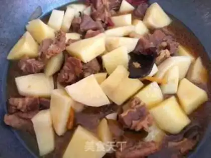 Make Potato-burning cow step 10