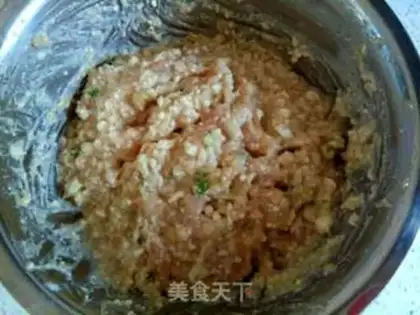 Make Red chicken tofuballs step 4