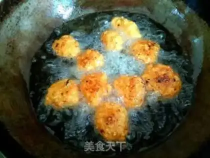Make Red chicken tofuballs step 5