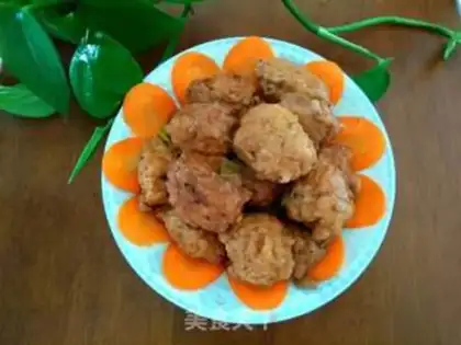 Make Red chicken tofuballs step 10