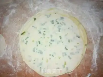 Make A dumpling onion cake step 7