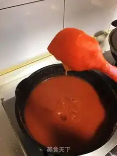 Make A mountain cake step 5