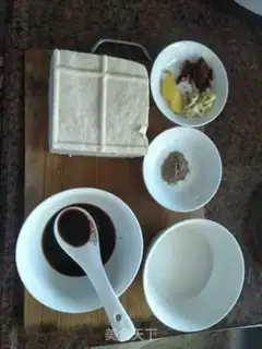 Make Red tofu step 0