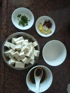Make Red tofu step 1