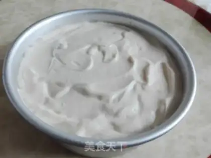Make Flour steam cake step 5