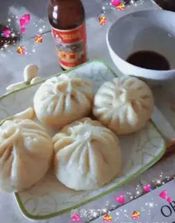 Make Porridge pork buns step 9
