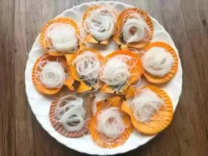 Make Garlic scallops step 6