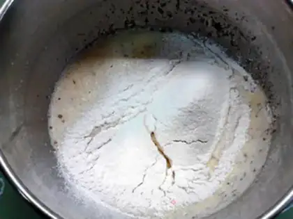 Make Black pepper beef sausage cheesecake step 5