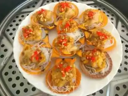Make Garlic scallops step 8