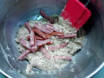 Make Black pepper beef sausage cheesecake step 6