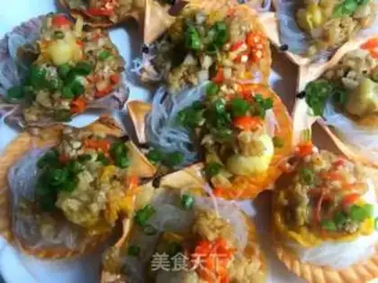 Make Garlic scallops step 9