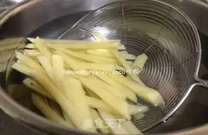 Make Homemade fries step 4