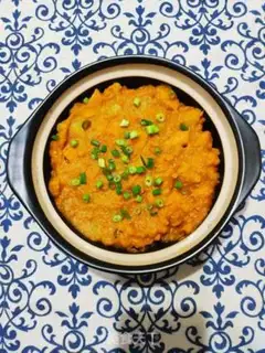 Make Pumpkin potatoes step 7