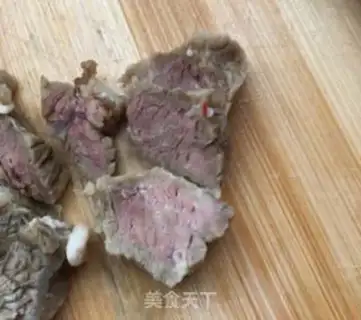 Make Pickle beef noodles step 9
