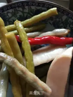 Make Pickle beef noodles step 10
