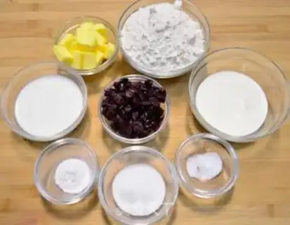 Make Cranberry scon step 0