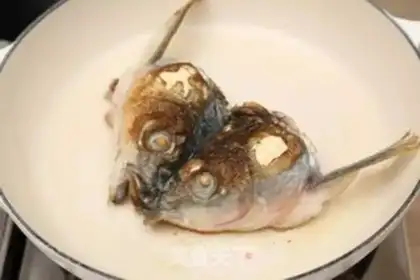 Make Fish tofu step 1