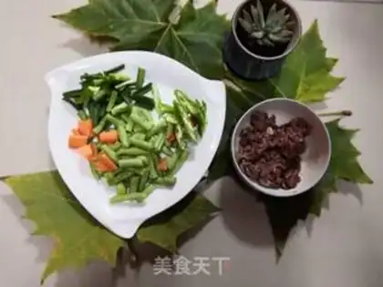 Make Beef Bean King step 1